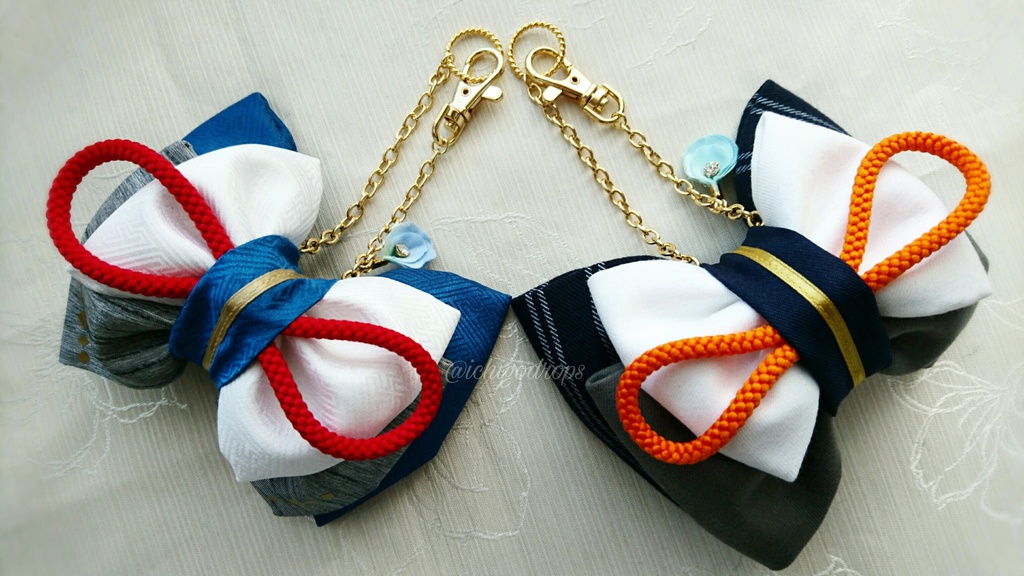 リボンバッグチャーム