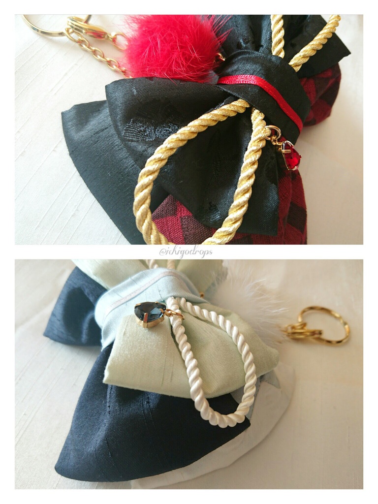 リボンバッグチャーム