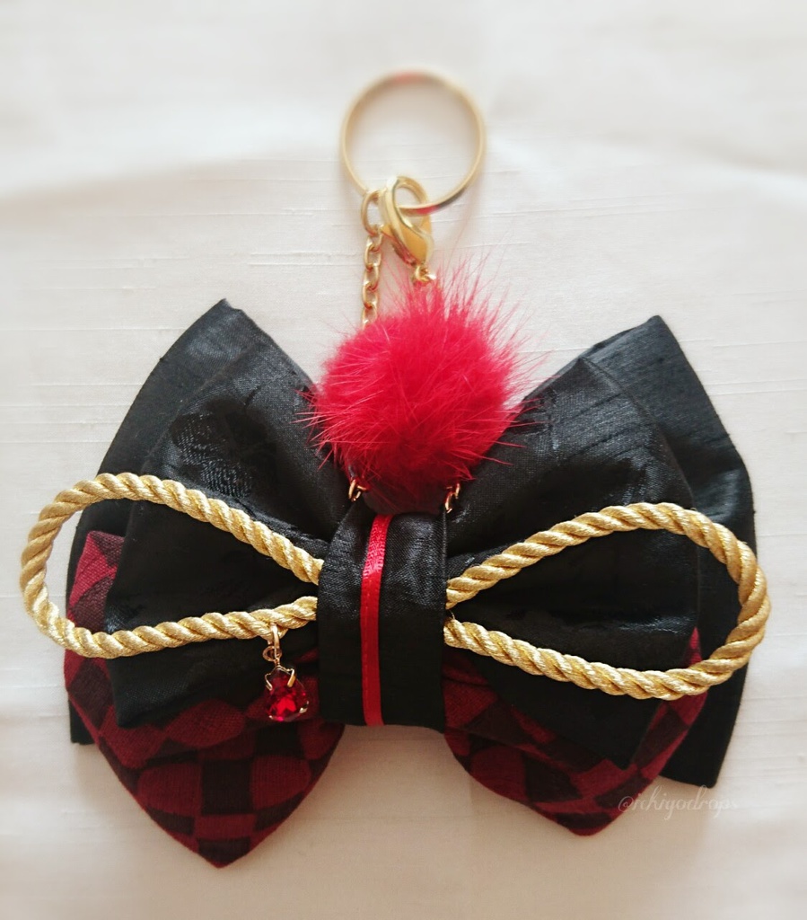 リボンバッグチャーム