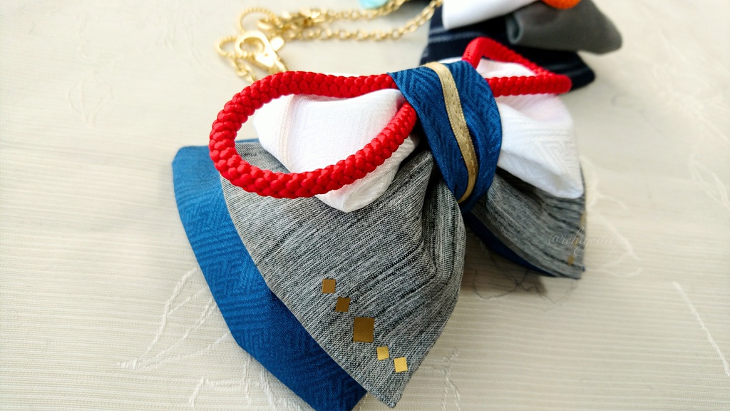 リボンバッグチャーム