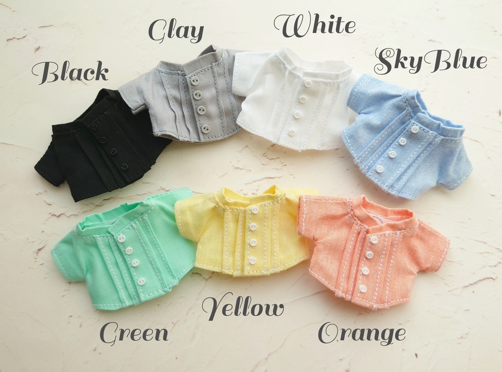 ピンタックシャツ 10〜12cm用