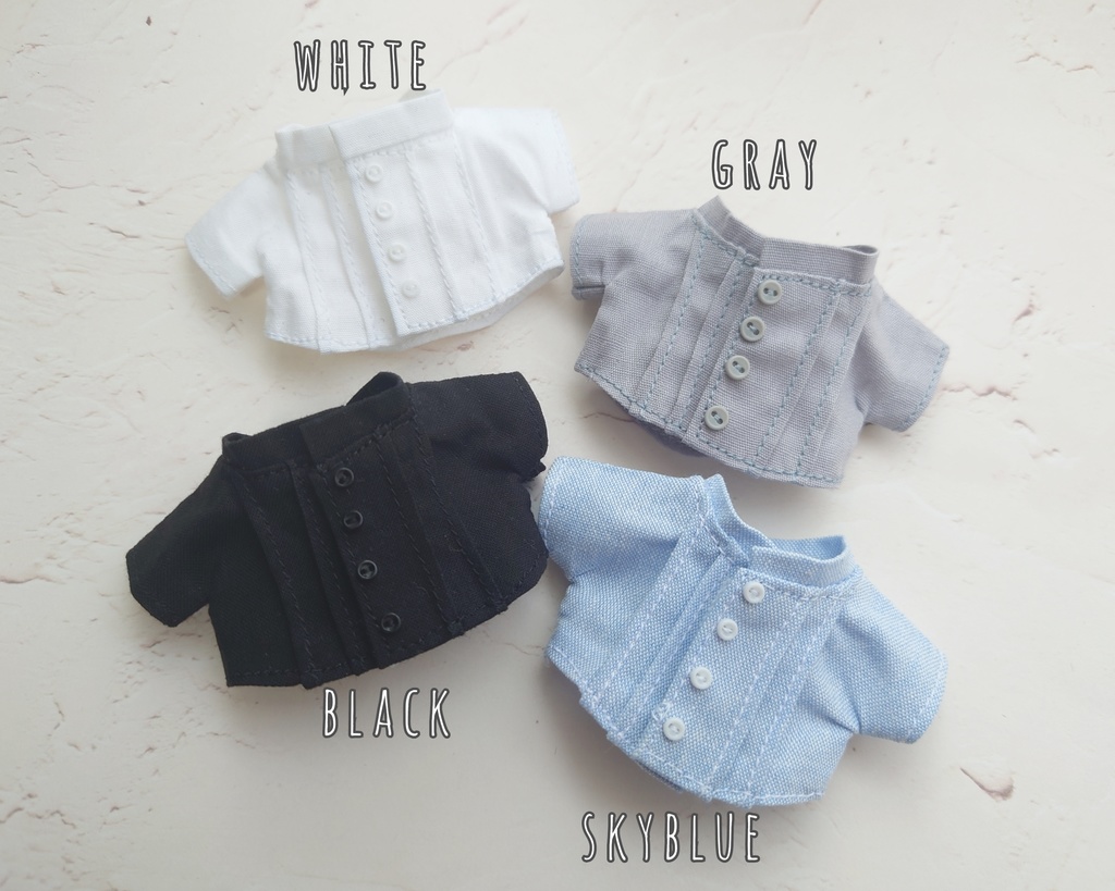 ピンタックシャツ BCぬい用