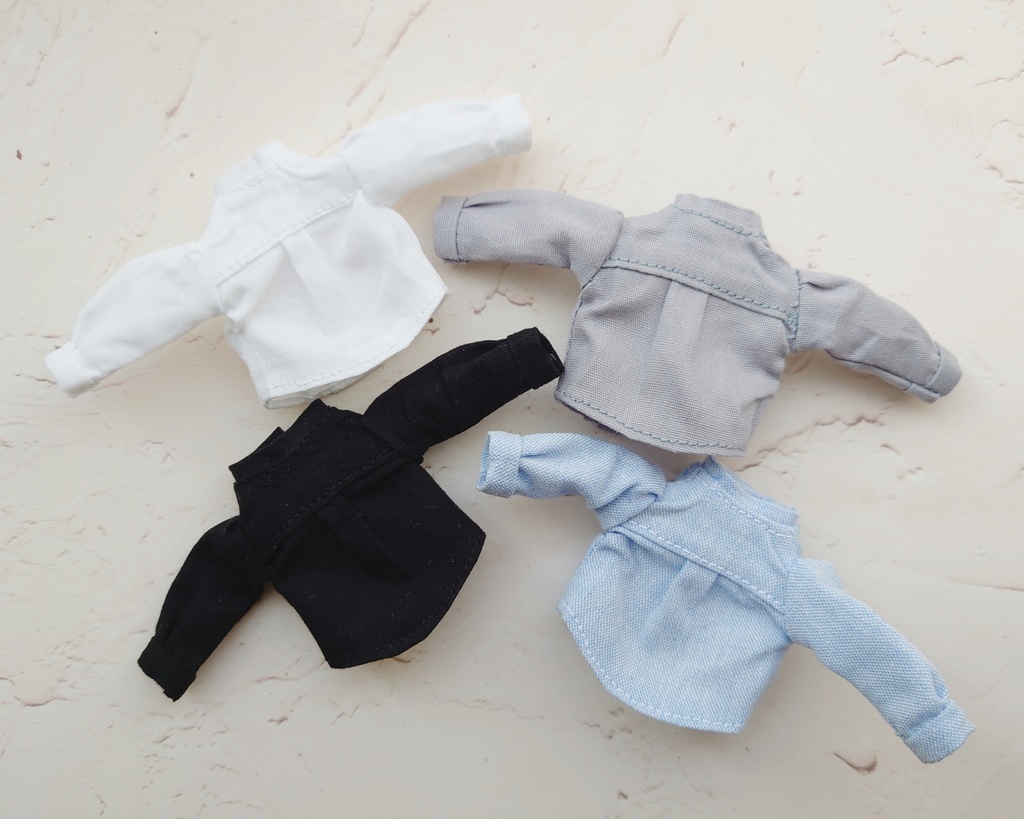 オビツ11 ピンタックシャツ