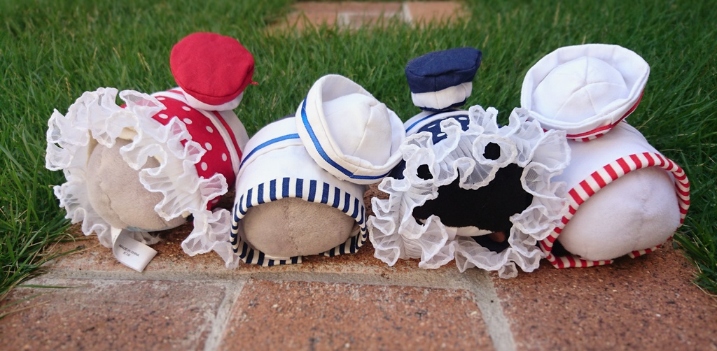 もちマス衣装・マリン&きんぎょ