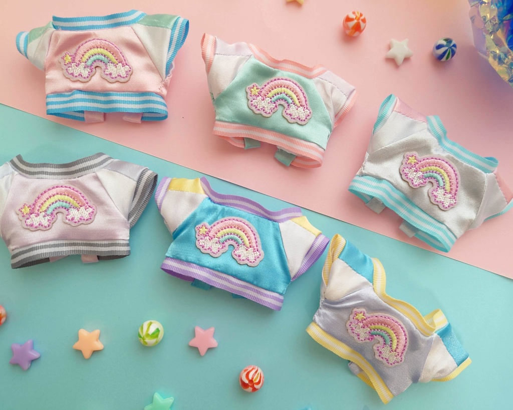 ゆめいろスカジャン 10〜12cmぬい用