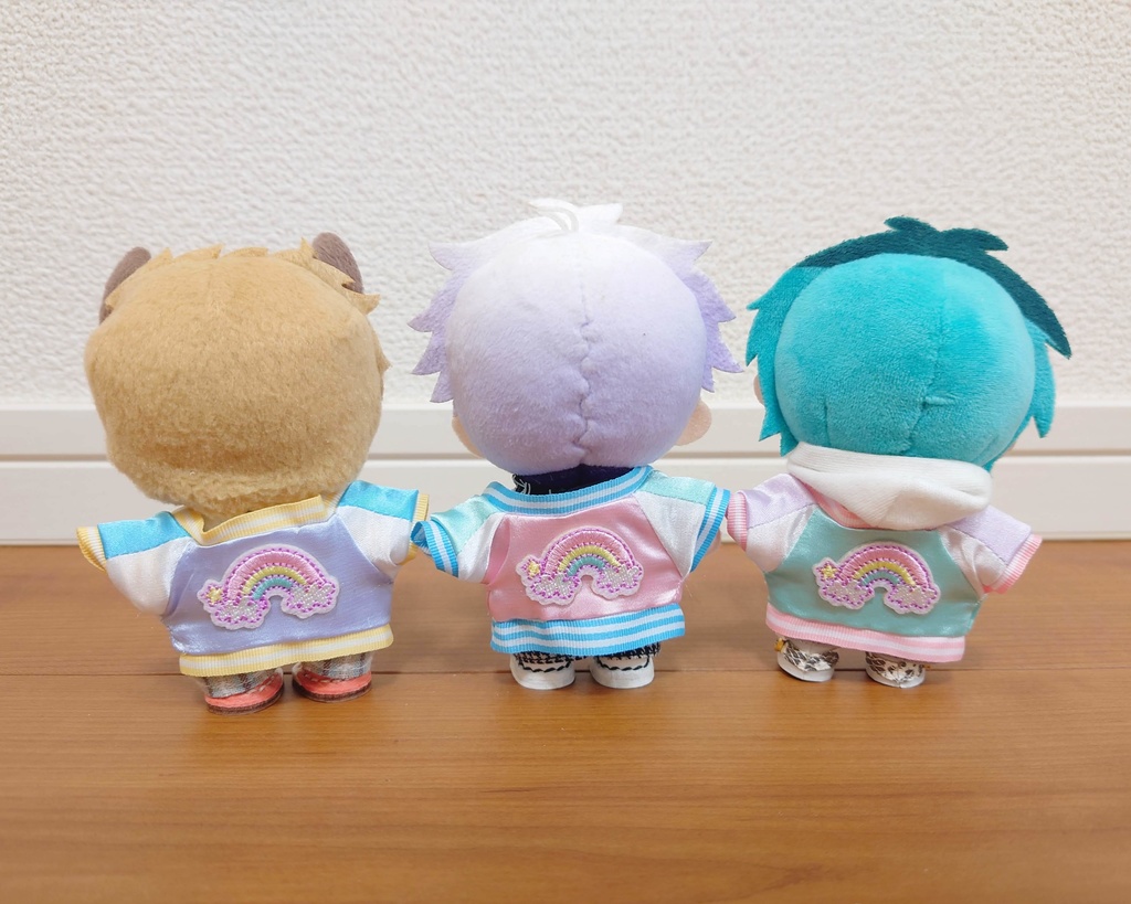 ゆめいろスカジャン 10〜12cmぬい用