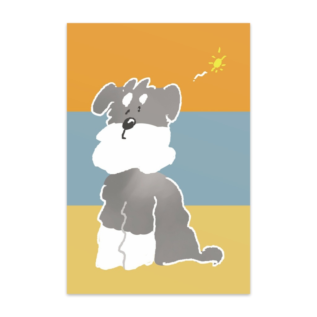 おはよう！朝だよシュナウザー🐾