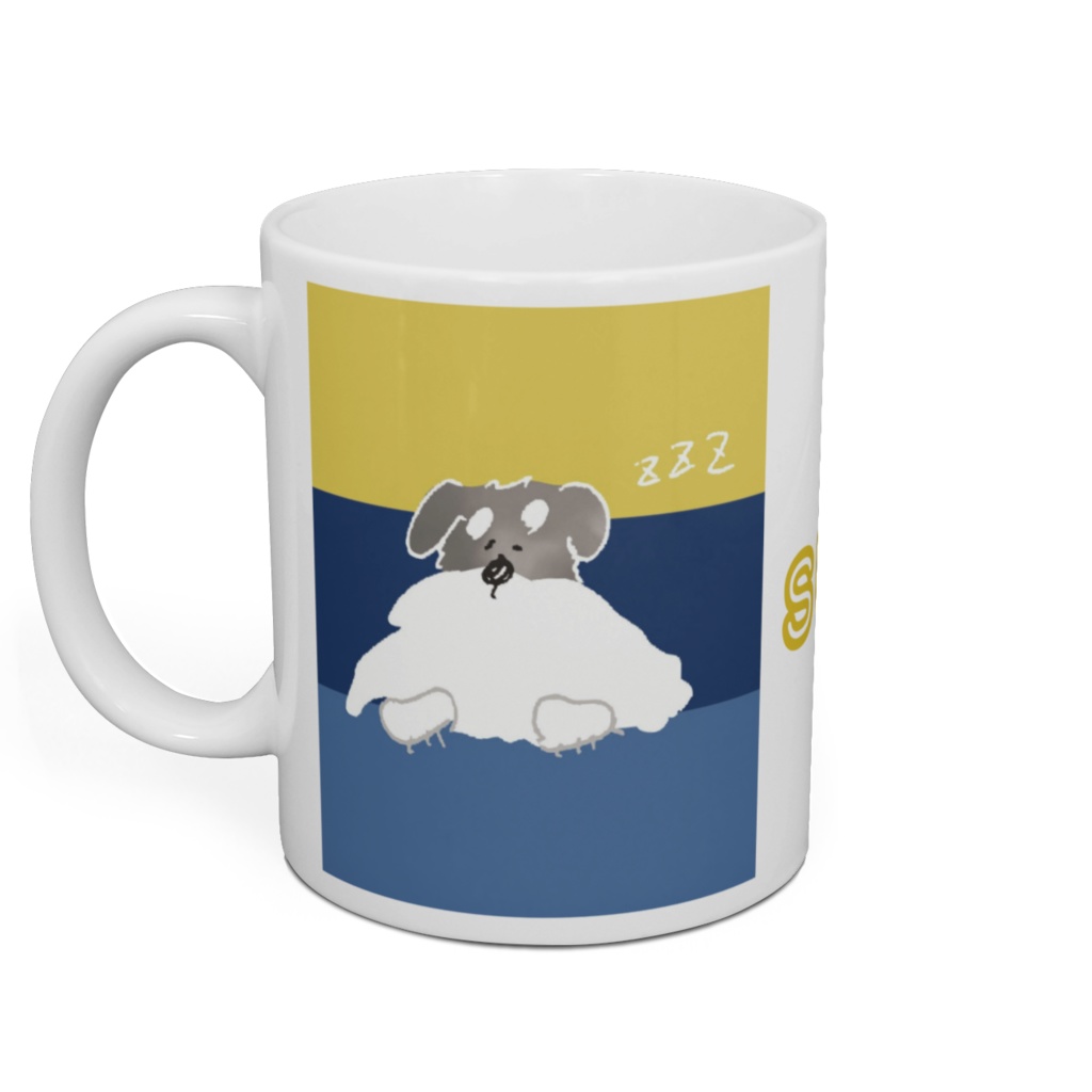 寝るのが大好きシュナウザー🐾