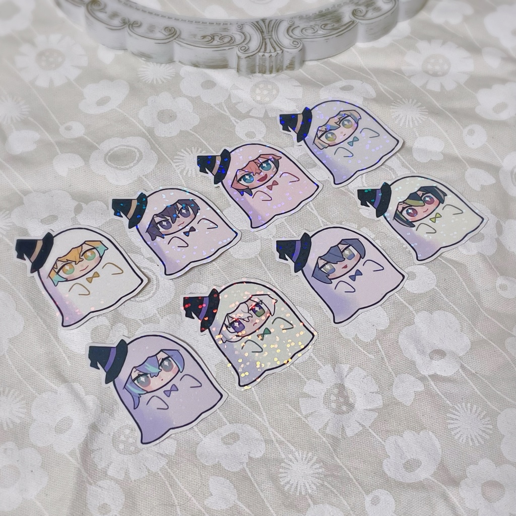 MECHATU-A おばけちゃんシール