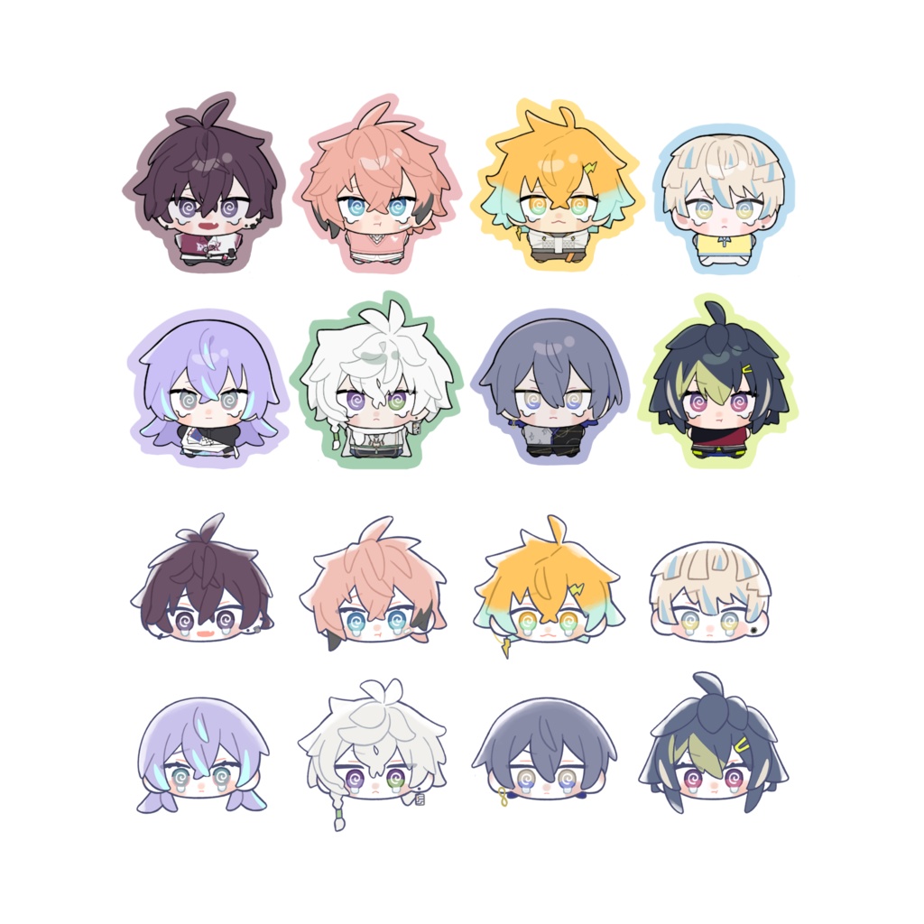 ぺしょフレークシール