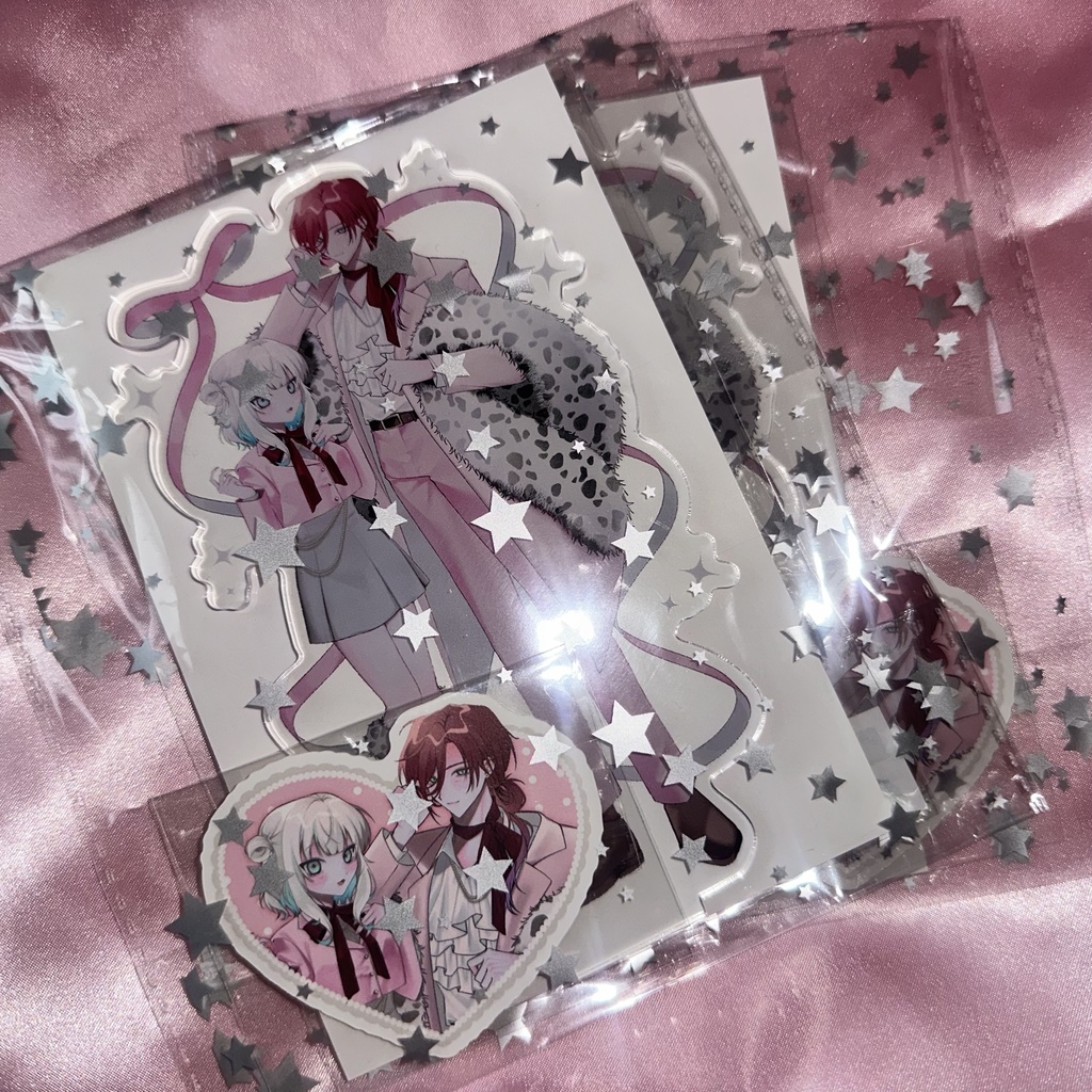 ロレマルアクリルスタンド ステッカー付