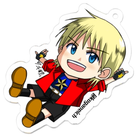 クリス アクリルキーホルダー(非コーティング)