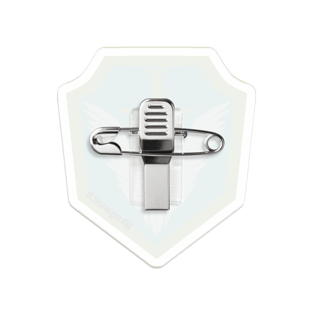 クリムゾンアイズ/警備団エンブレムアクリルバッジ