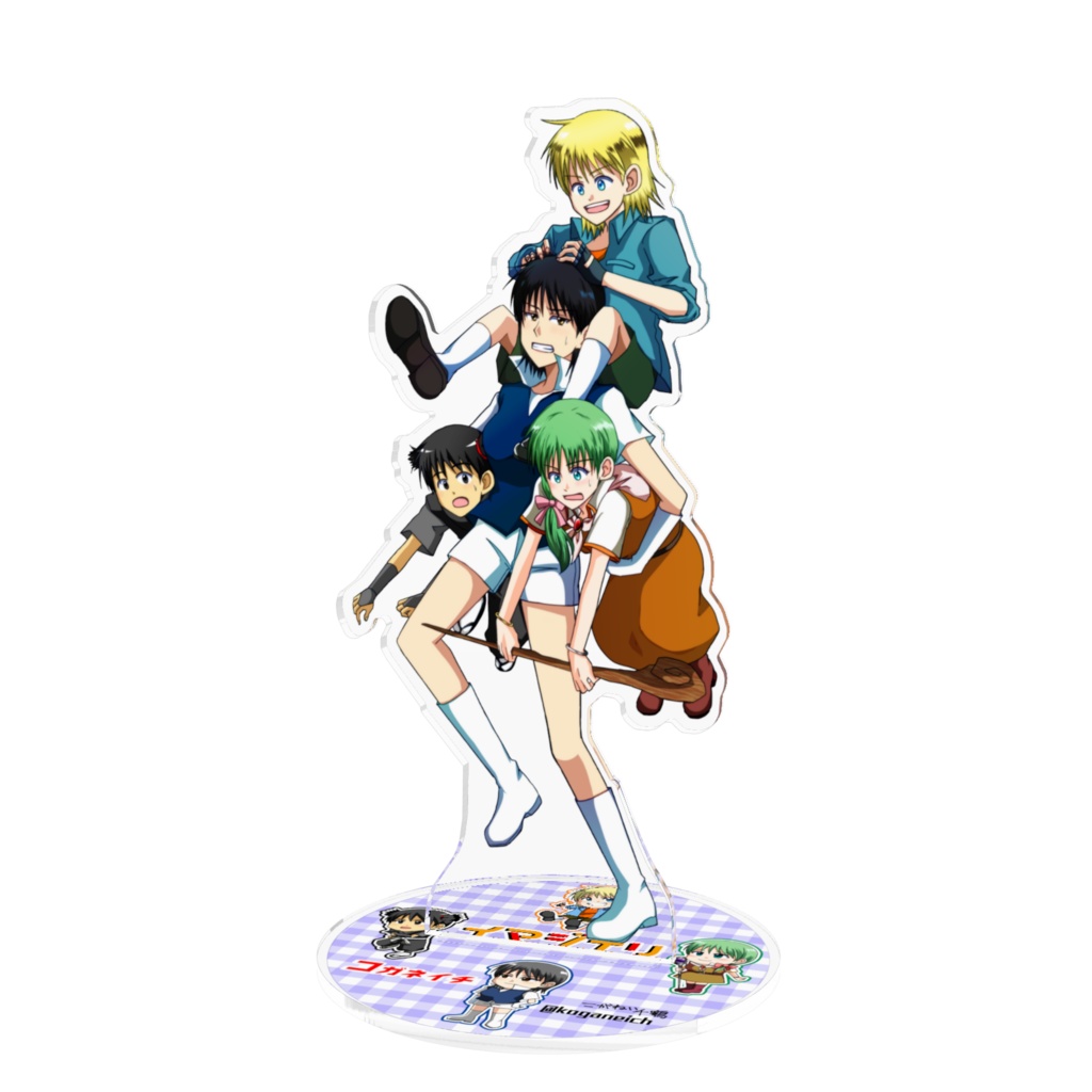 イマジナリ女子4人組アクリルフィギュア