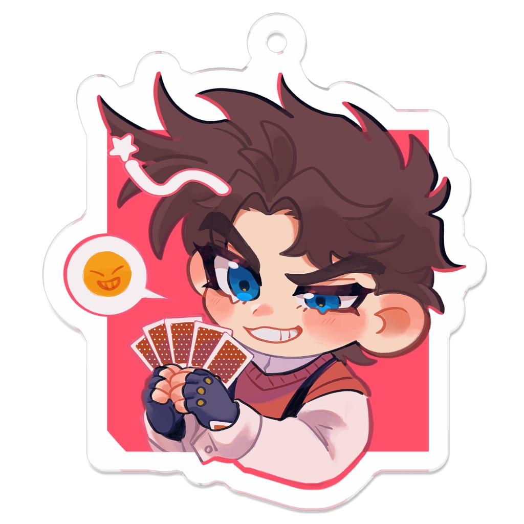 ジョセフアクリルキーホルダー