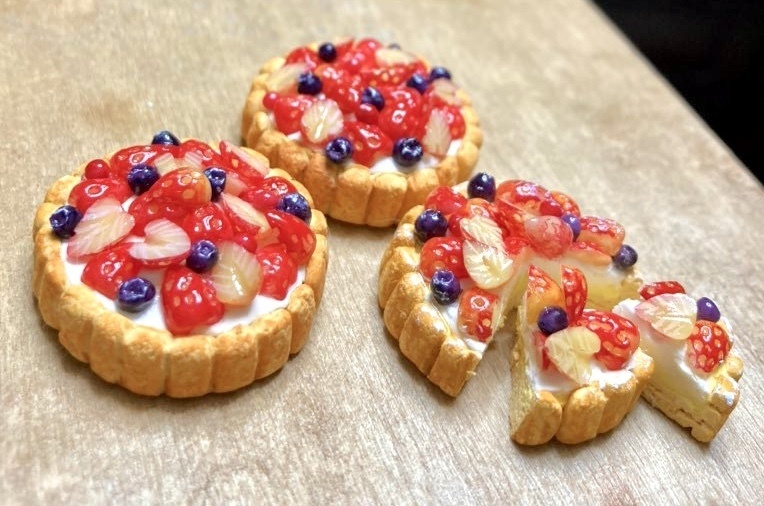 いちごタルト ミニチュア Nostalgia8760 Booth