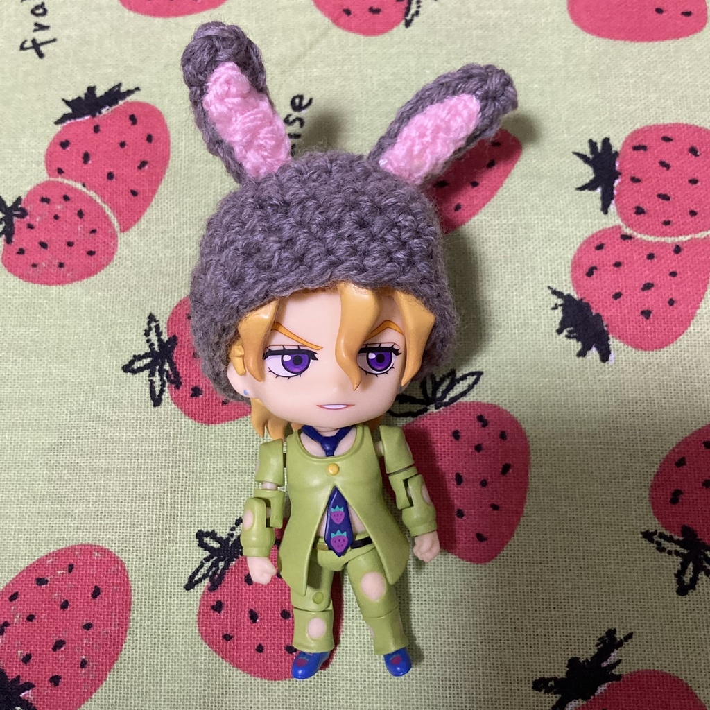 ねんどろいど用 ウサ耳帽子