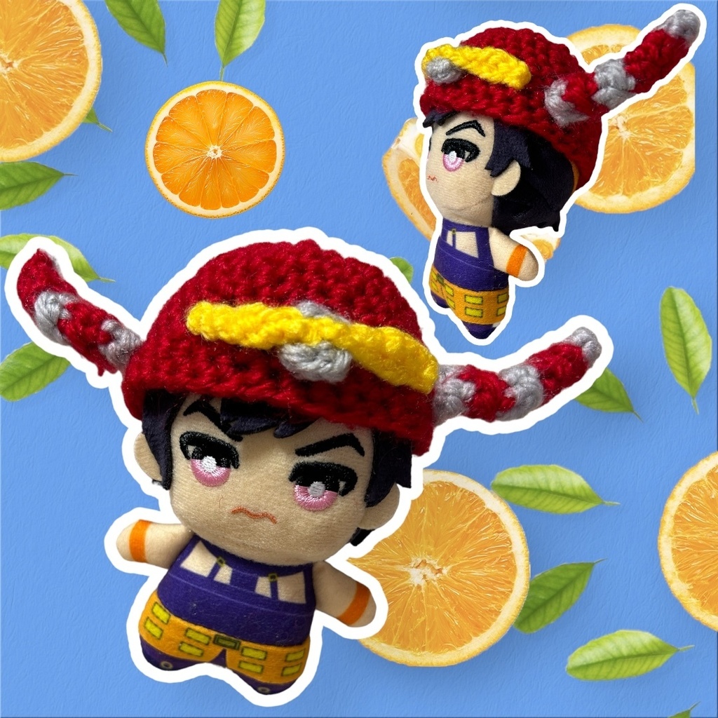 ジョジョ5部スタンド帽子(約10cmぬい用)