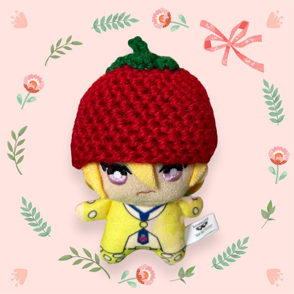 6種類のお茶会スイーツ帽子(10cmぬい用)