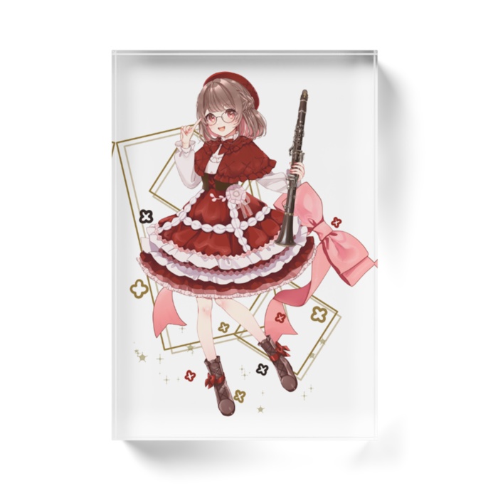 誕生日記念アクリルブロック