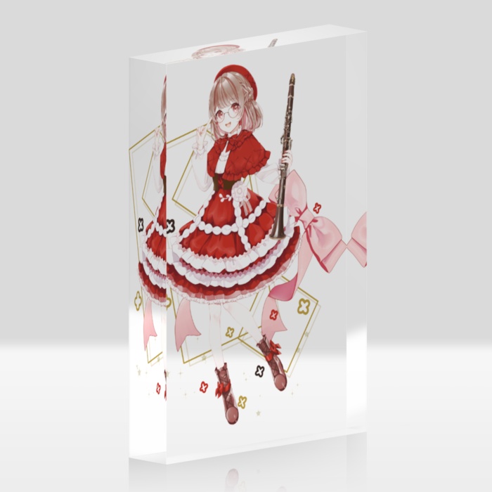 誕生日記念アクリルブロック