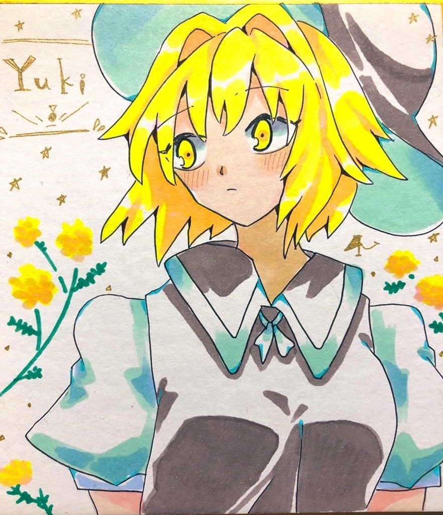 東方怪綺談 小色紙 イラスト