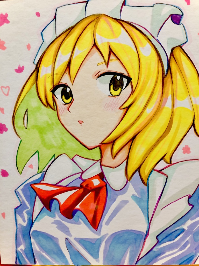 東方幻想郷　春夢月　中色紙