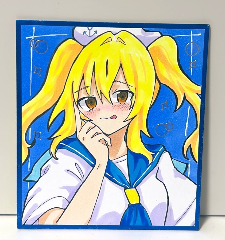 東方幻想郷、東方夢時空 の イラスト 色紙