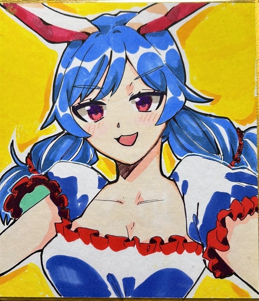 けもみみ 東方 色紙