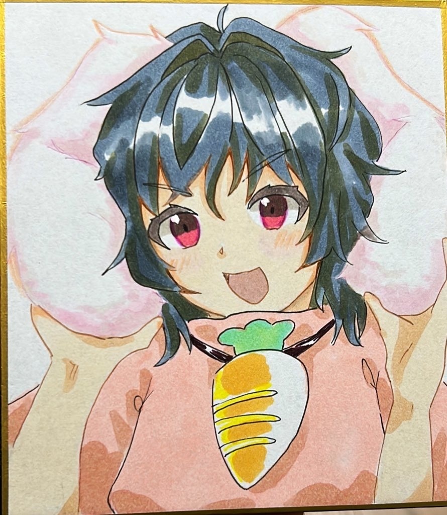 けもみみ 東方 色紙