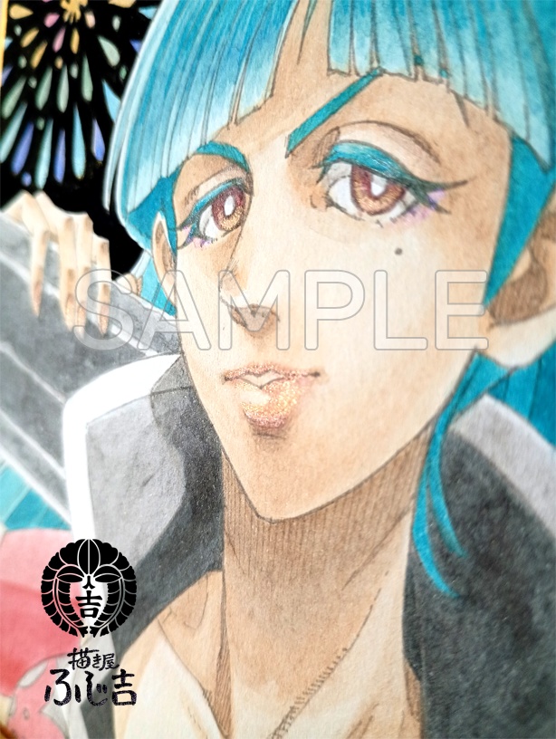 【天外Ⅱ】花火(ミニ色紙)