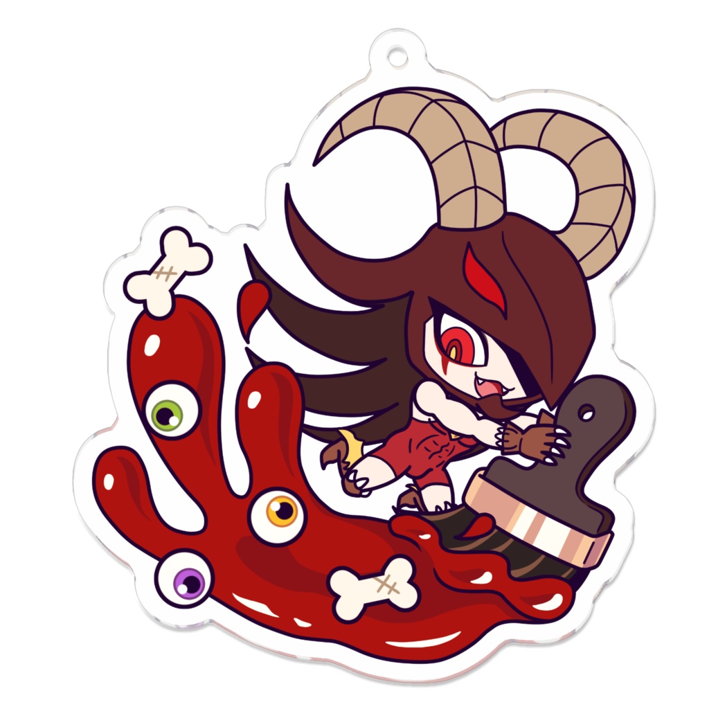 憤怒の神バイコーン アクキー