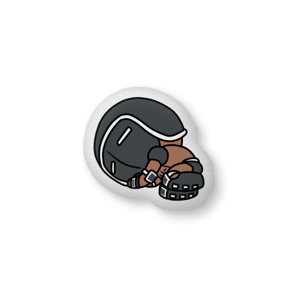 眠るウォーズマン クッション