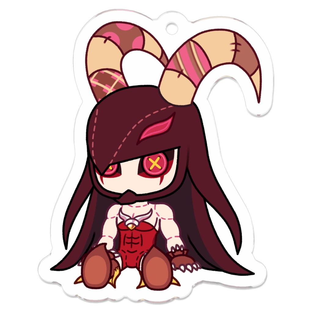 憤怒の神のぬいぐるみ アクキー 2種