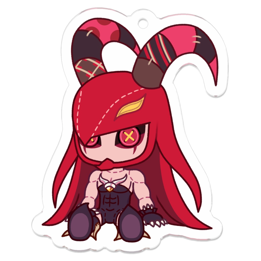 憤怒の神のぬいぐるみ アクキー 2種