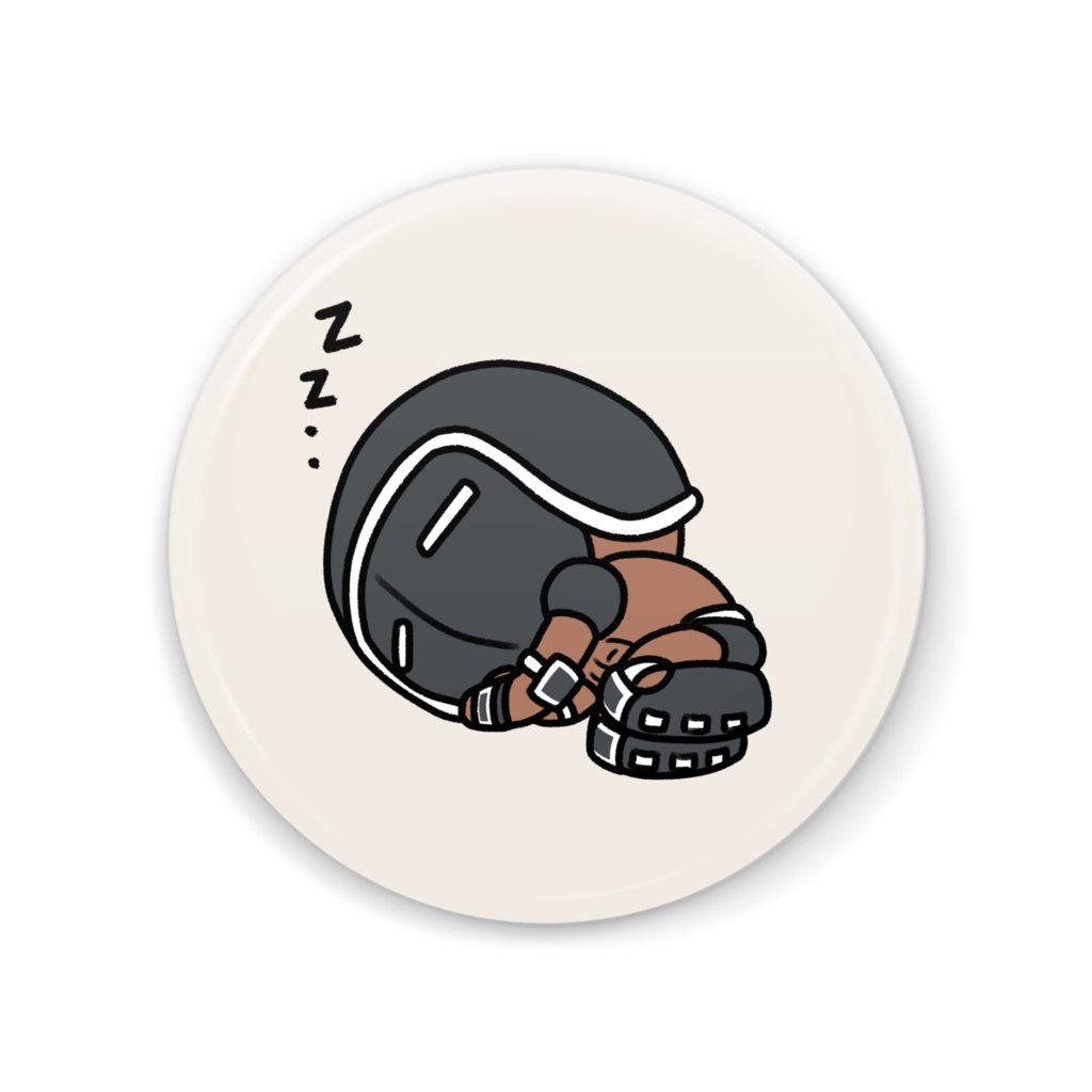 缶ミラー 眠るウォーズマン
