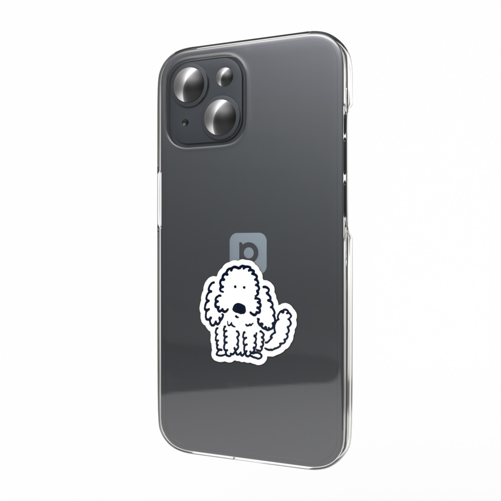 popoくん スマホステッカー