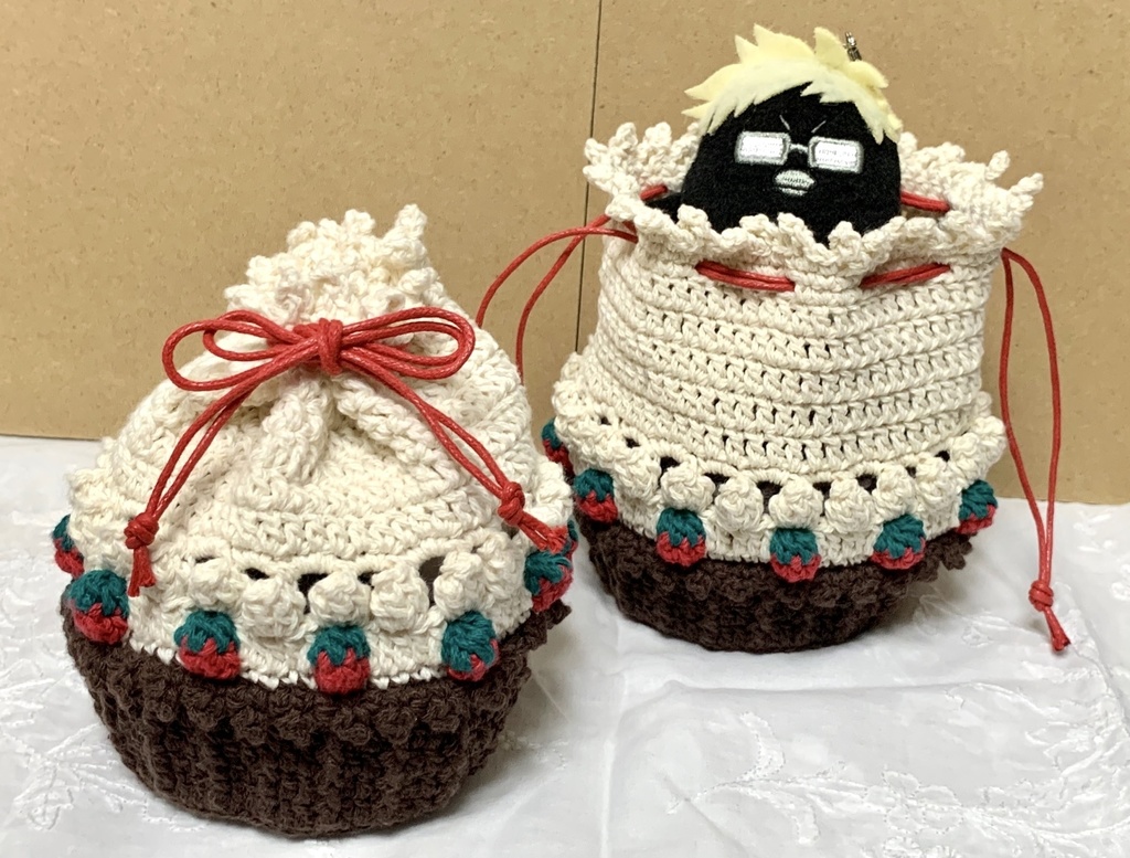 カップケーキの巾着