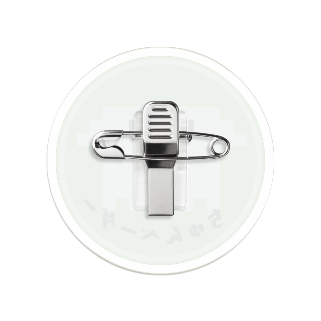 ちゅんベーダーバッジ(文字あり)