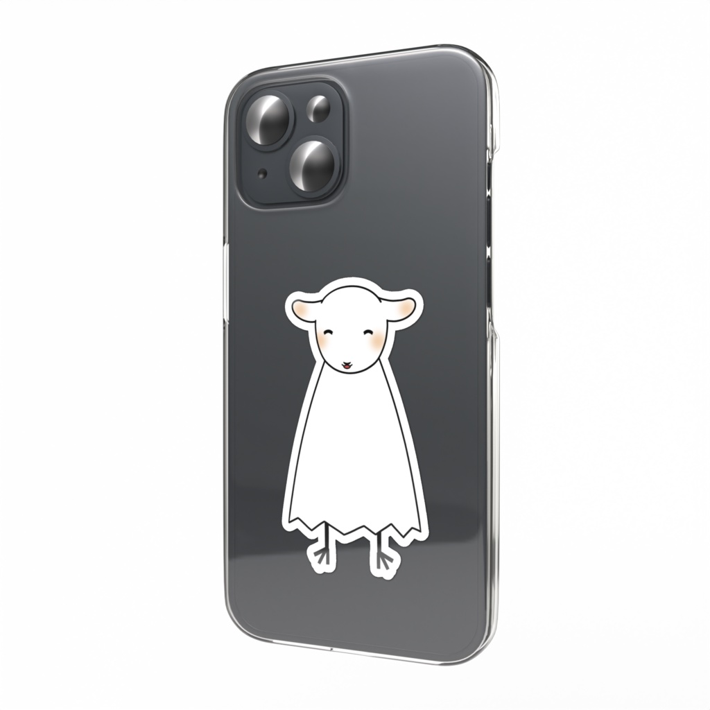 スマホステッカー(やぎ)
