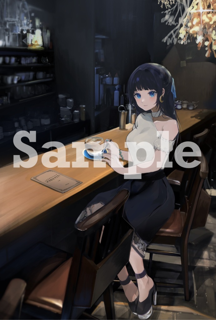 ポストカード〝小宵×眞踏珈琲店〟