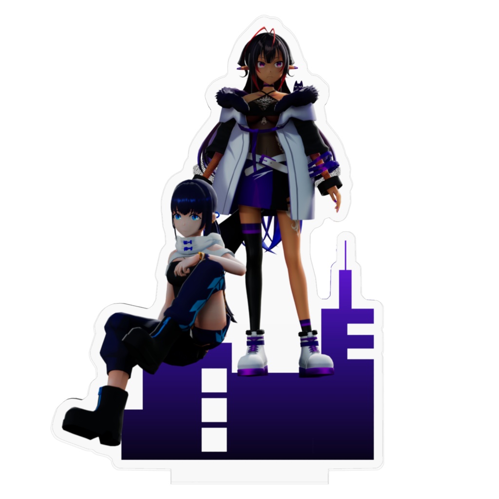 【メルシュ-Malstrøm-×小宵 2マンライブ "Memento-Mori"】アクリルフィギュア