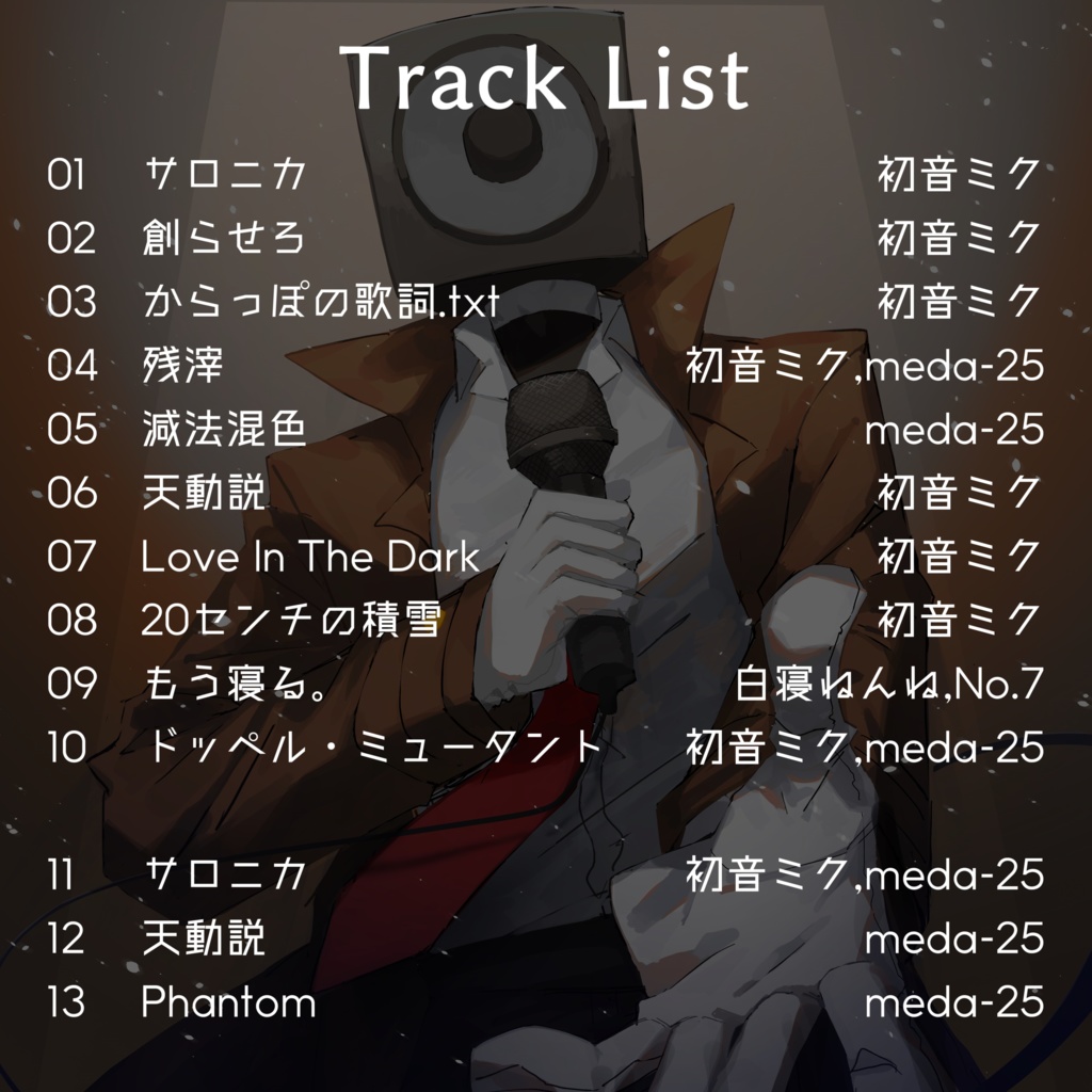 1st album「ドッペル・ミュータント」