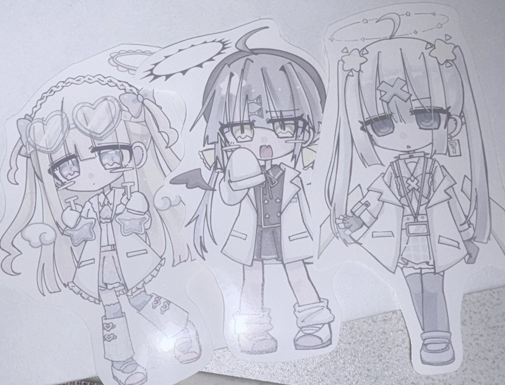 新作ステッカー3点セット