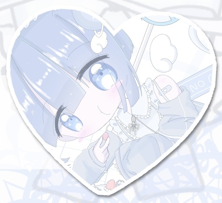 ハート缶バッジ