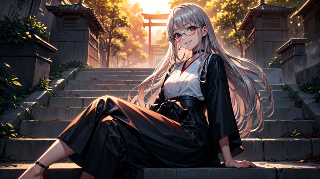 フリーゲーム『虚ノ月~落チシ憑キ物~』