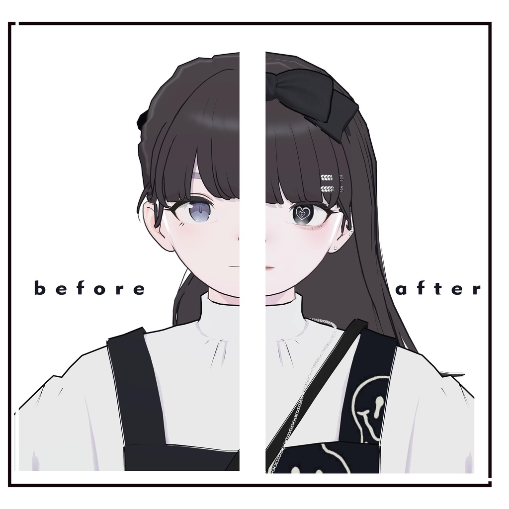 【Lapwing用】Eyes & Makeup Texture & Body Texture メイク & 瞳テクスチャ&肌色 テクスチャ