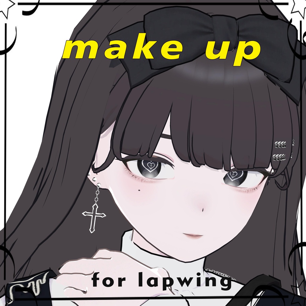 【Lapwing用】Eyes & Makeup Texture & Body Texture メイク & 瞳テクスチャ&肌色 テクスチャ