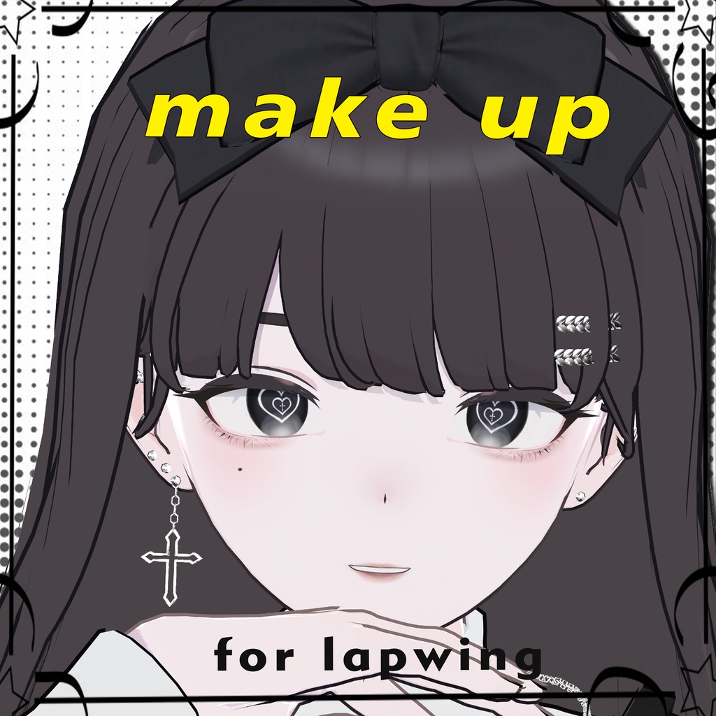 【Lapwing用】Eyes & Makeup Texture & Body Texture メイク & 瞳テクスチャ&肌色 テクスチャ