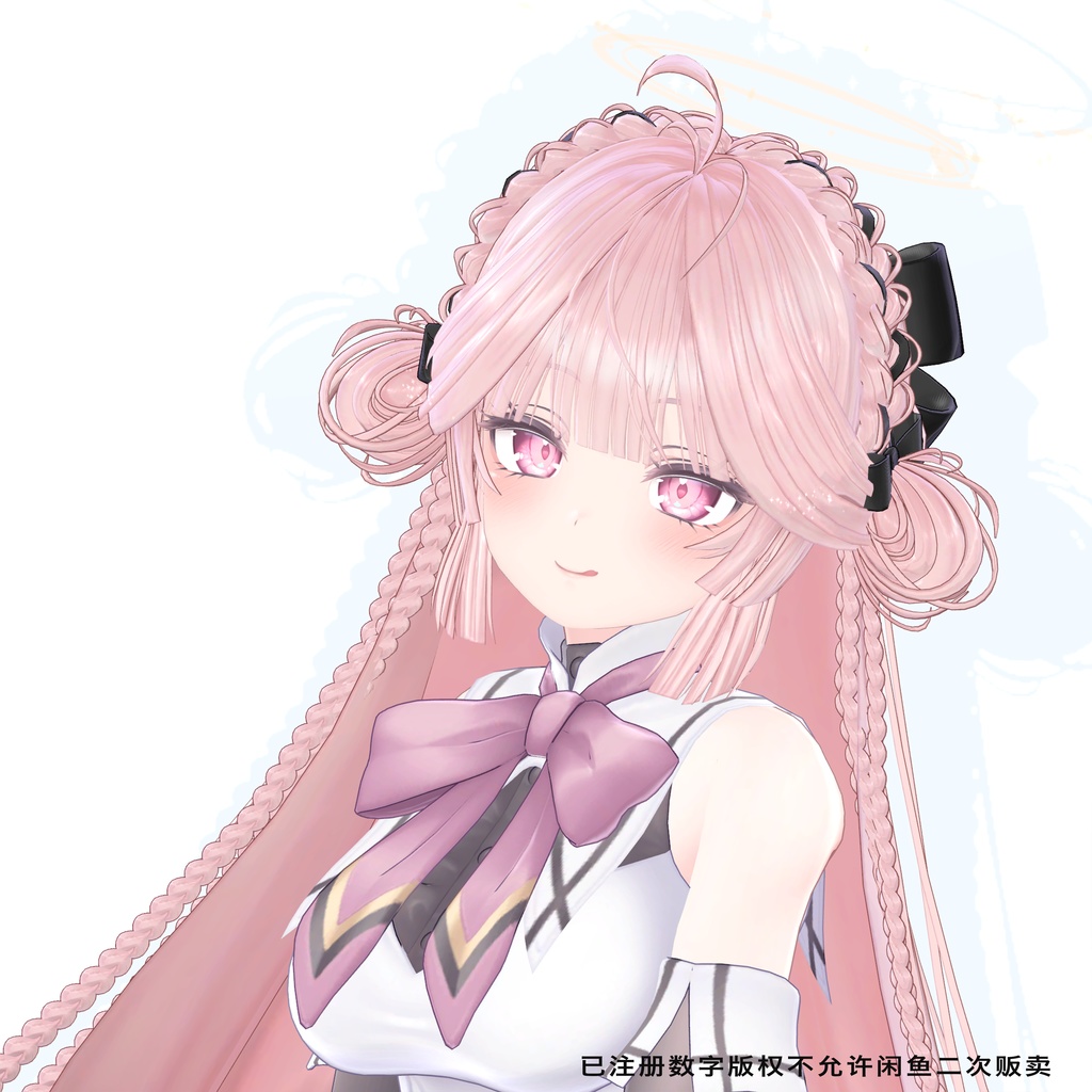 【15アバター対応】Chinese style long hair